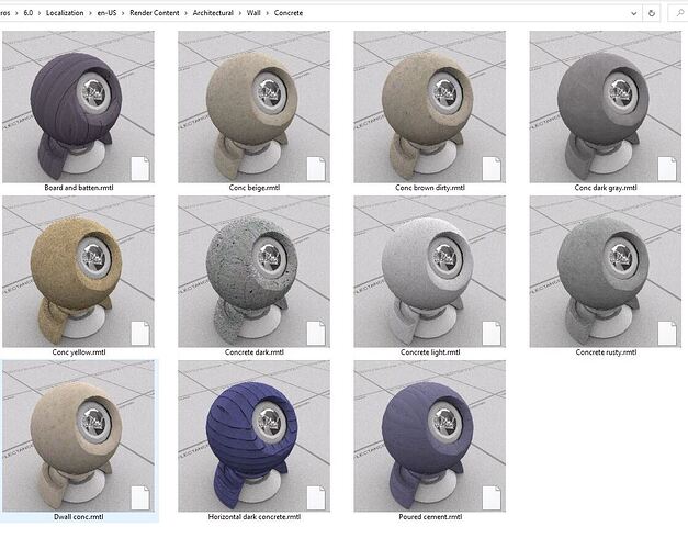 Preview Rhino materials (rmtl) Rhino for Windows McNeel Forum