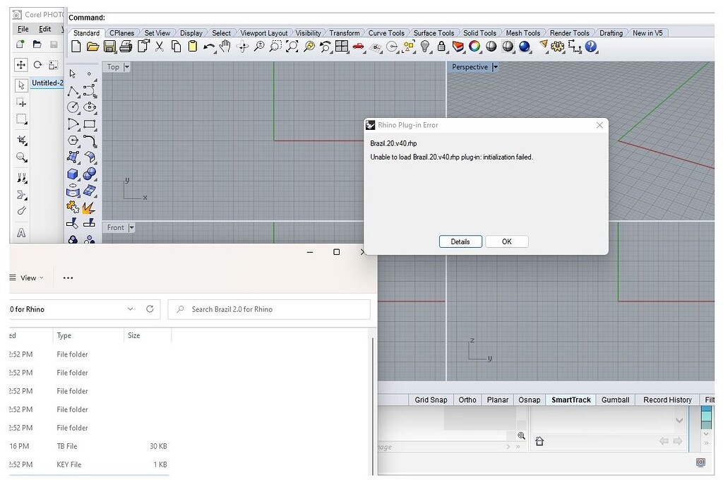 Brazil quit working RHINO 5 Rhino for Windows McNeel Forum