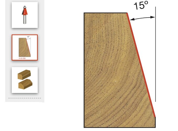 Need to create a custom Chamfer at specified degree Rhino for Windows
