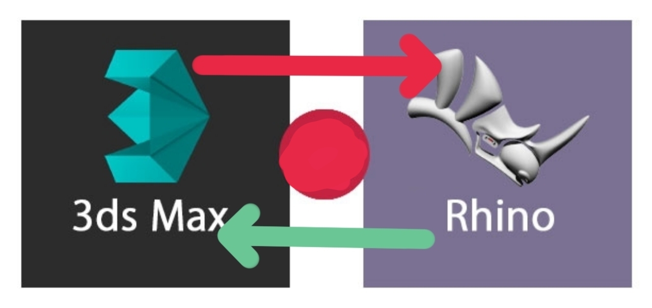 suggestion import and export 3dmax format file to rhino with material