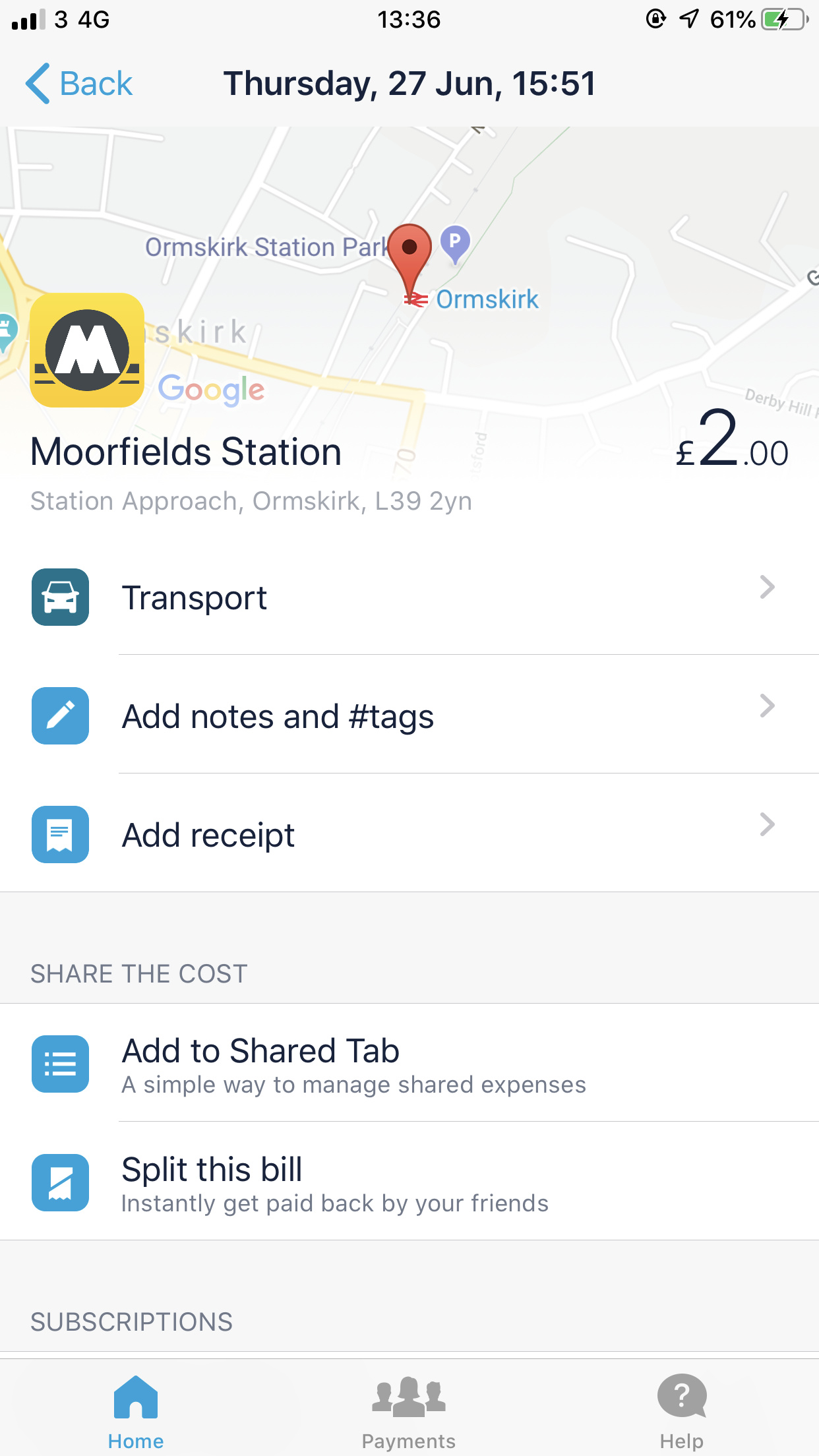 Train Station Names in App Help Monzo Community