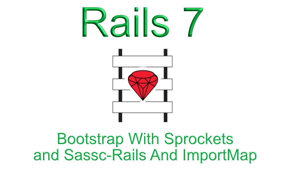 Rails 7 + bootstrap + getting first bootstrap example working is a