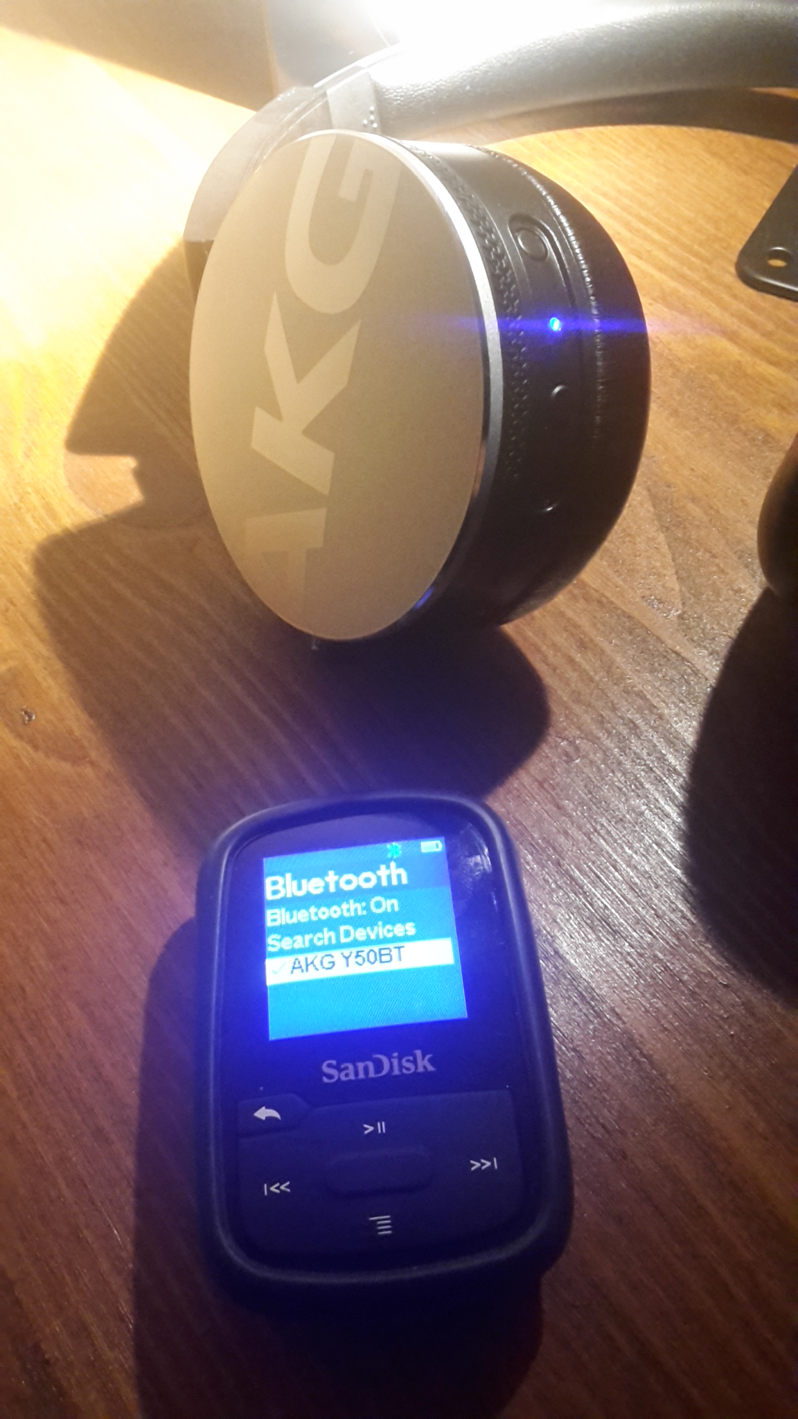 Pairing Bluetooth on my Sandisk Clip Sport 25 by fredeightyfour