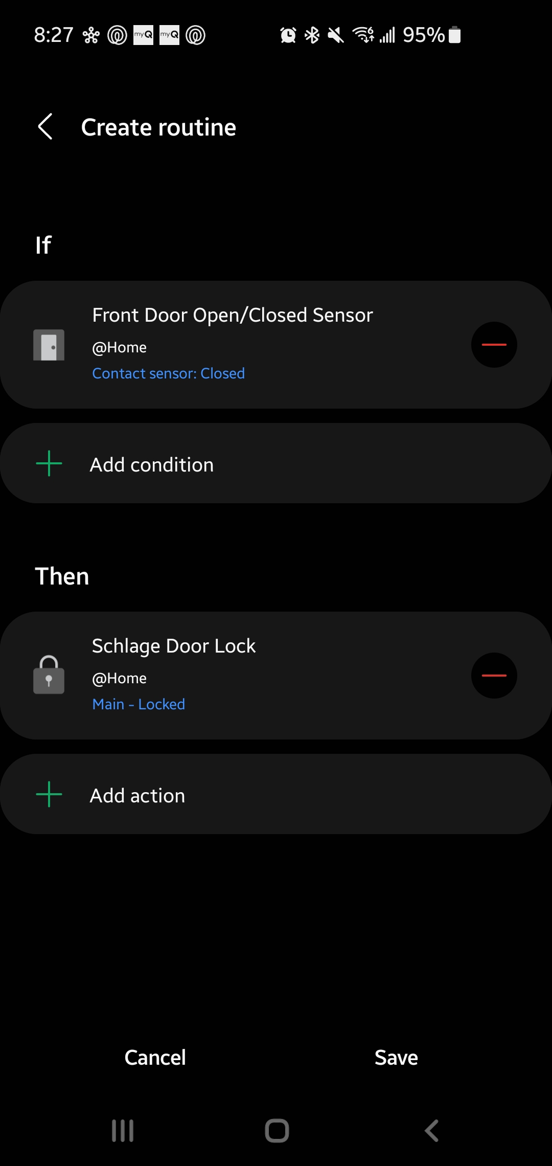 How to autolock Schlage Connect now that Groovy smartapps.is gone
