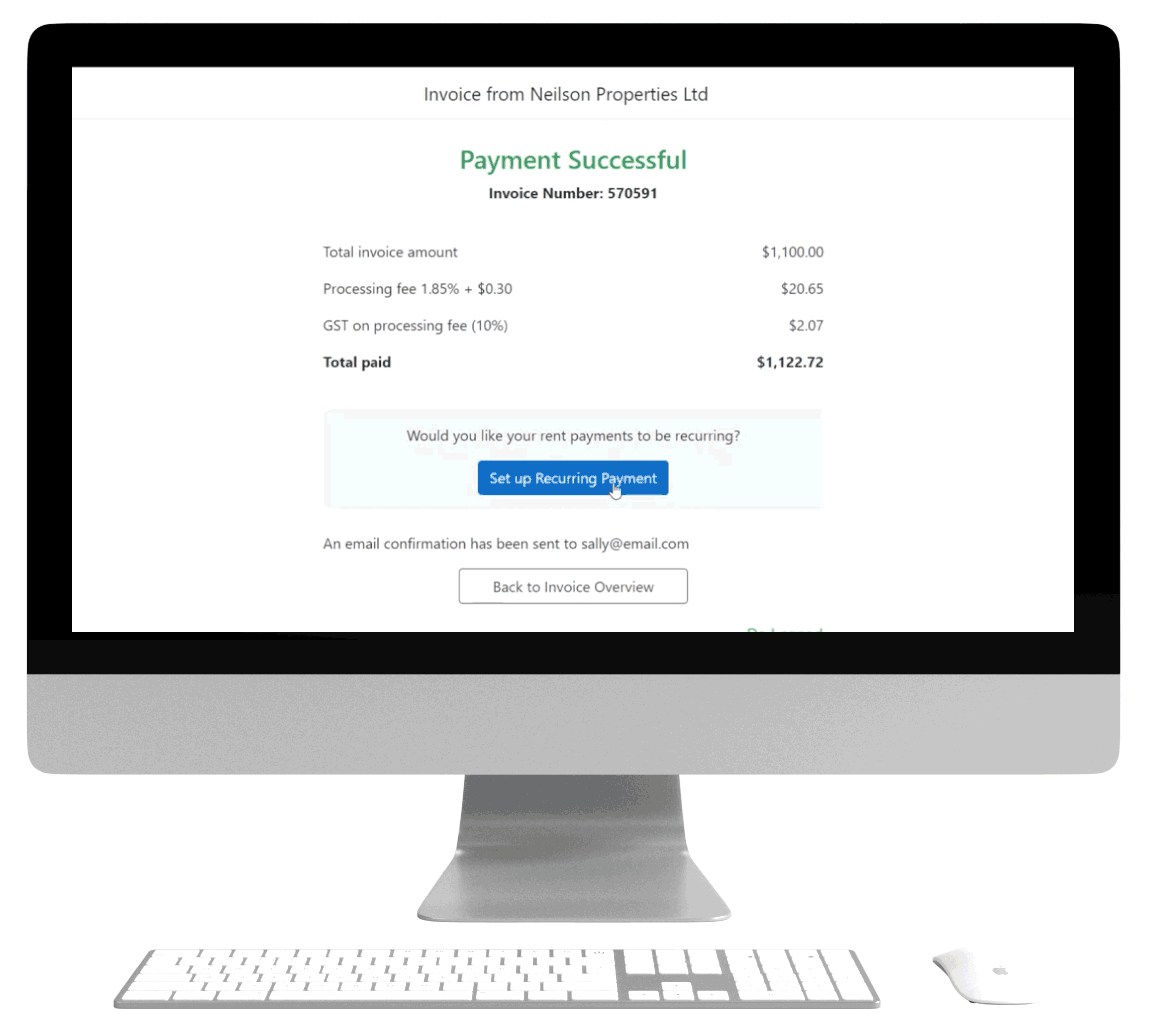 Online payments made simple with ReLeased Pay