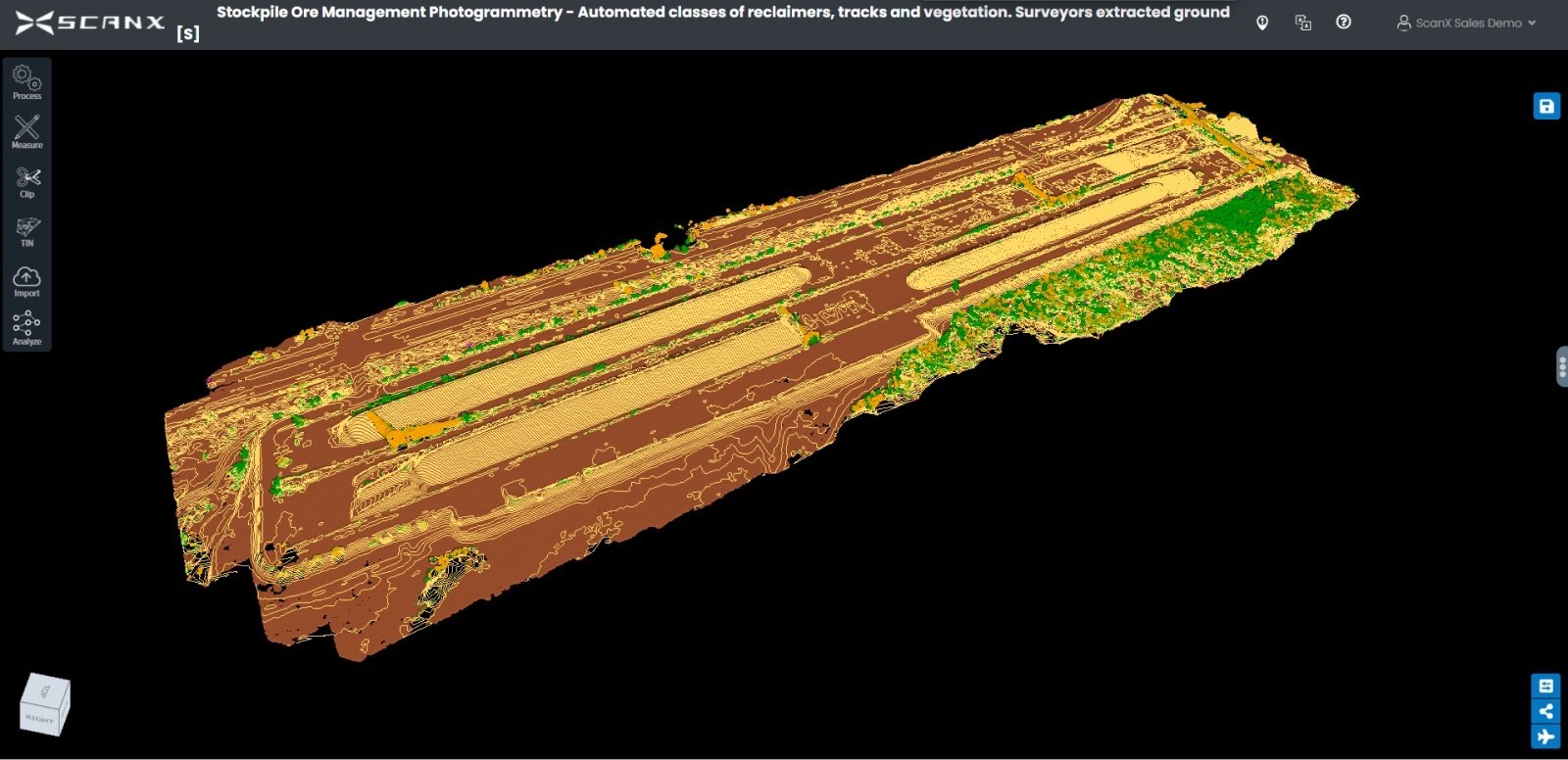 Photogrammetry in Point Cloud ScanX Information