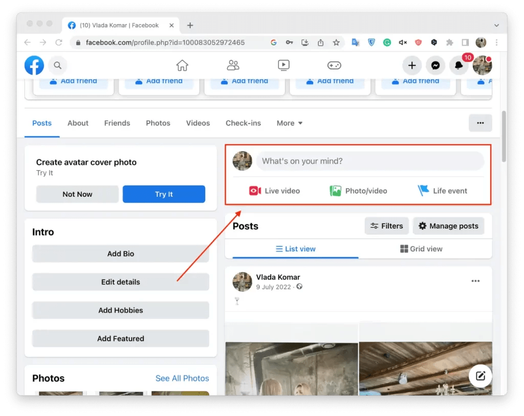 Ako zmeniť písmo v príspevku na Facebooku
