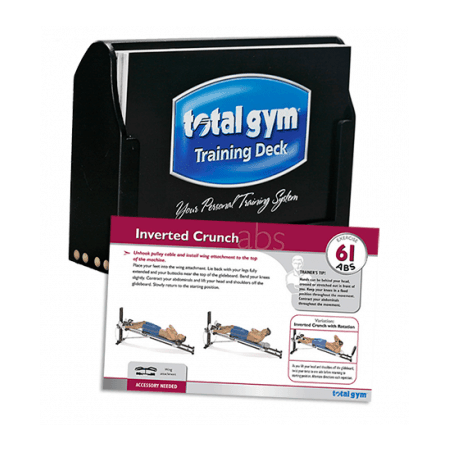 Total Gym Training Deck with Exercise Card Holder - Total Gym