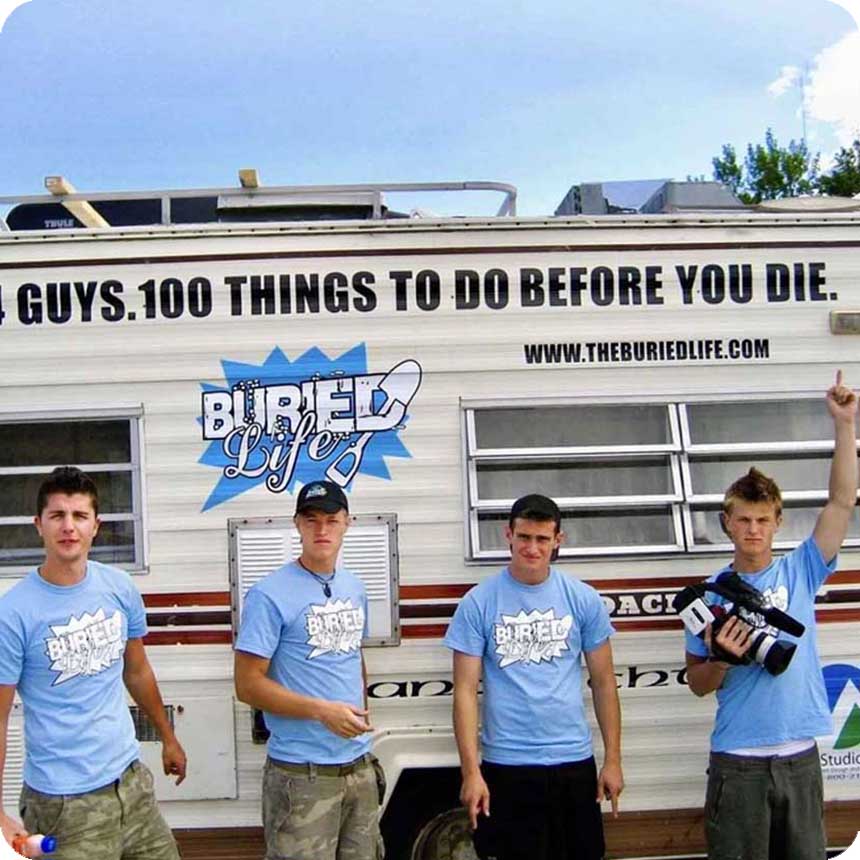 Ben Nemtin's Story The Bucket List Journal