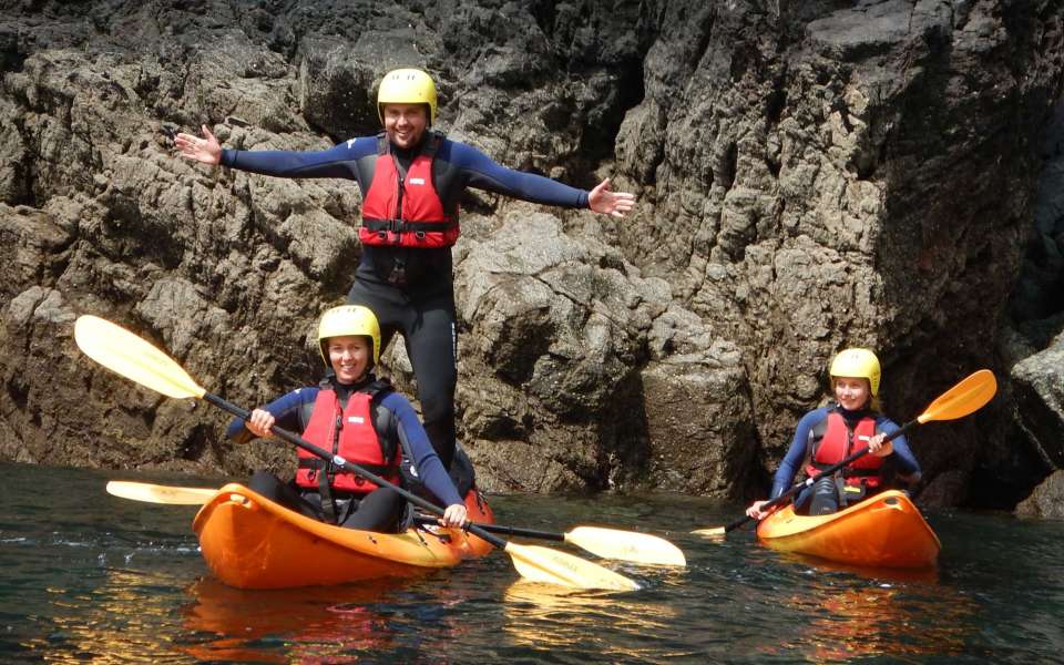 Sea Kayak Tours Cornwall St Ives Bay Lizard Peninsula