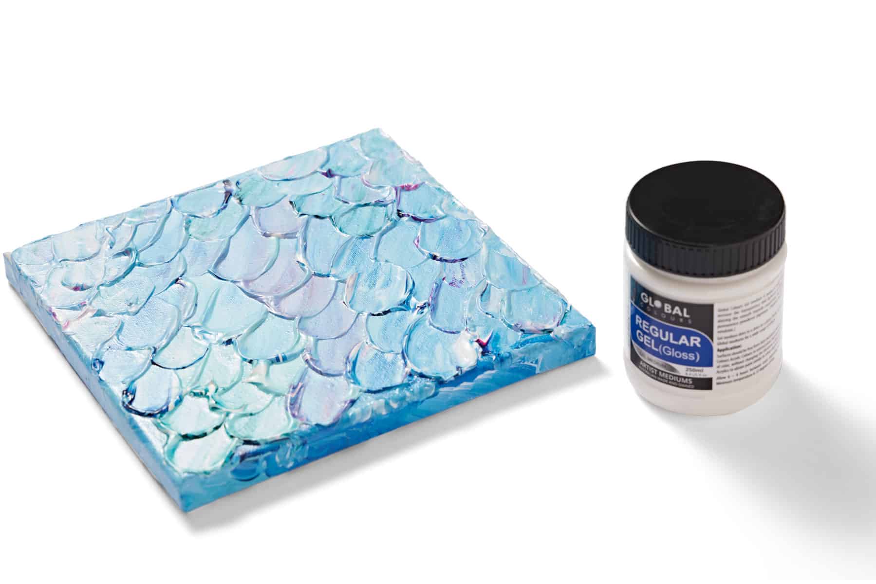 Global Colours Regular Gel Gloss Professional Artist Gel Medium