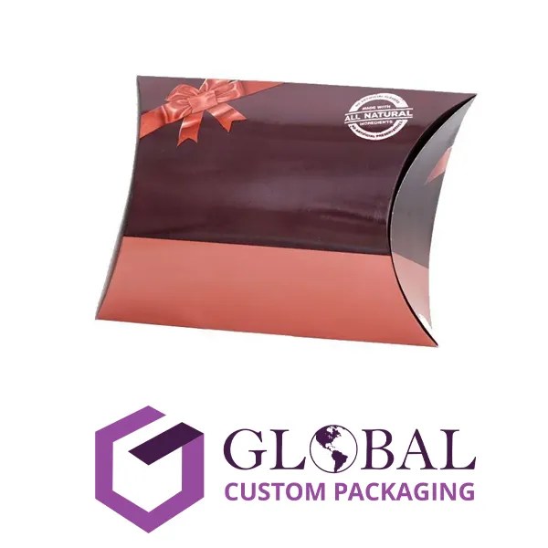 Custom Pillow Boxes Wholesale Pillow Packaging Boxes GCP