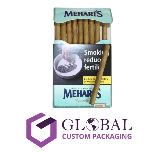 Wholesale Custom Printed Cigarette Packaging Boxes