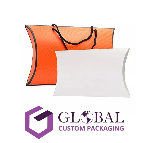Custom Pillow Boxes Wholesale Pillow Packaging Boxes GCP