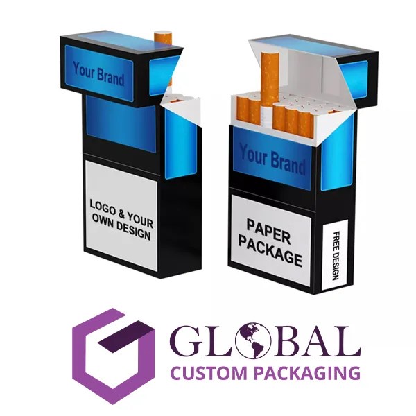 Custom Printed Cigarette Boxes Packaging Wholesale Printing