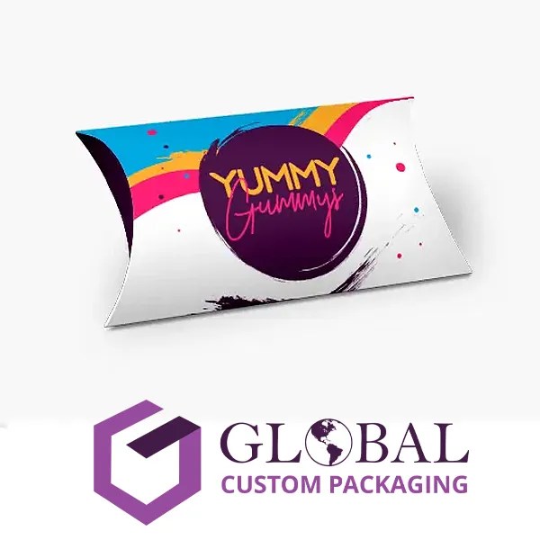 Custom Luxury Pillow Boxes Custom Luxury Pillow Packaging Boxes