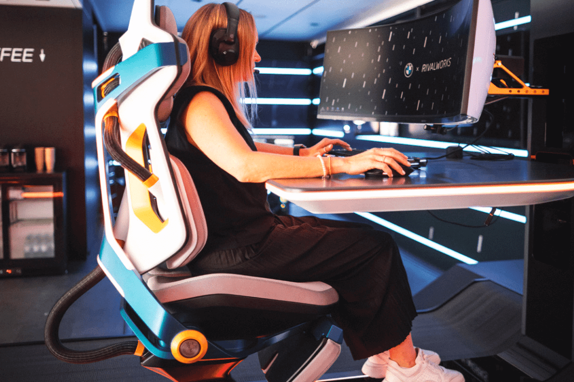 BMW’s futuristic gaming chair a gateway between the physical world and