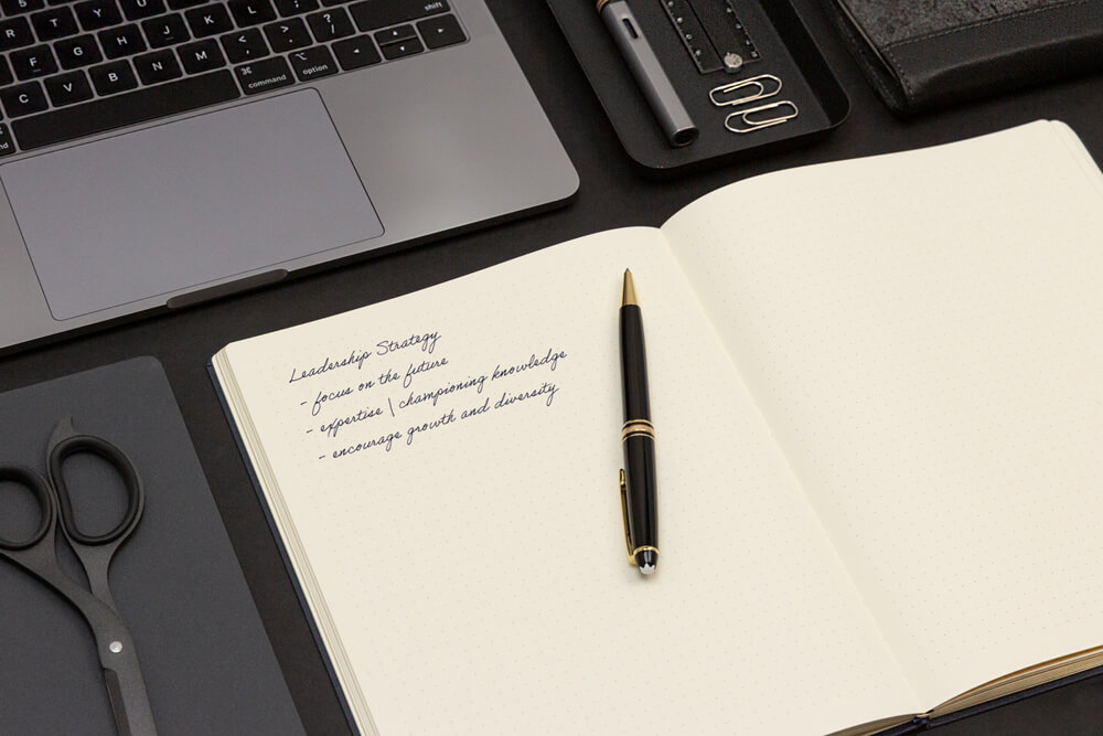 Ink+Volt's Executive Notebook is a luxurious professional notebook