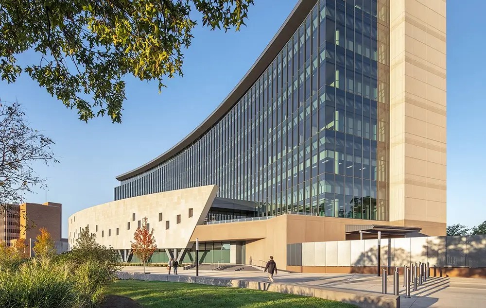 Inspired by Kansas' geology, the new 350,000 squarefoot Johnson County