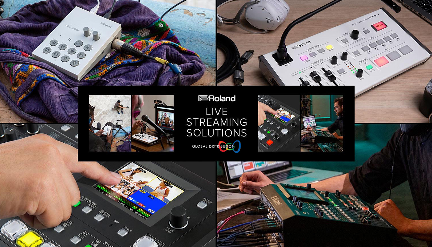 Connect & Communicate with Roland 'LIVE STREAMING SOLUTIONS' Sunday