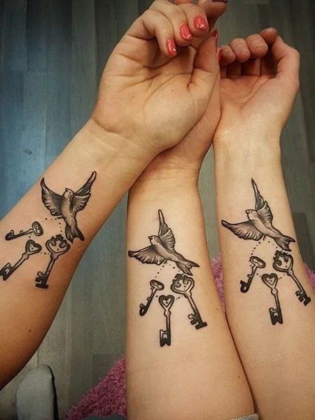 28 Meaningful Sibling Tattoos To Celebrate Your Bond - Global Fashion Report 600_x_450_jpg