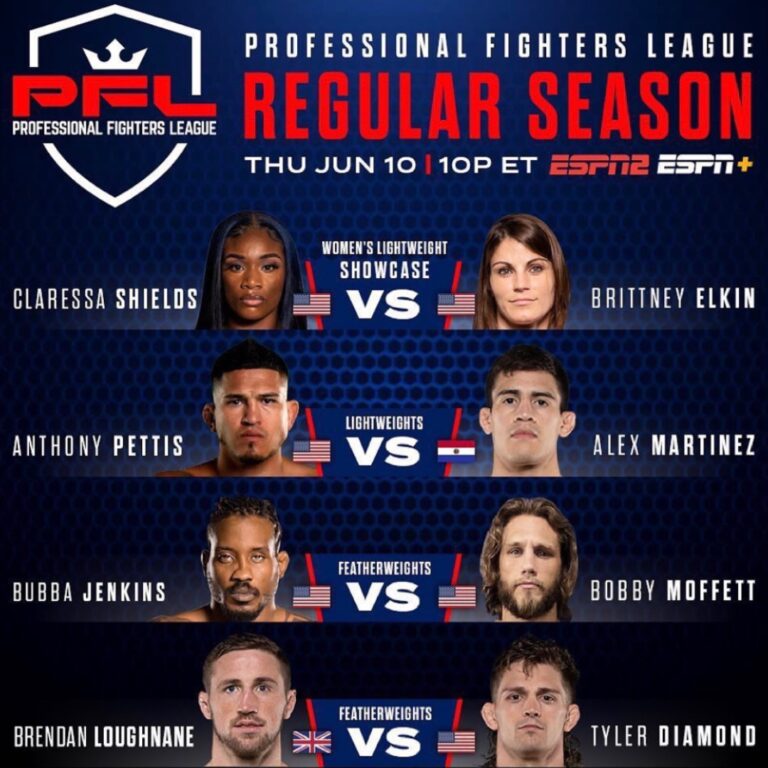 PFL returns June, 10th With HighlyAnticipated Card Featuring Claressa