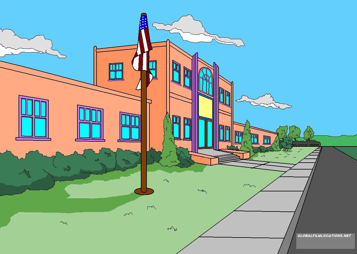 School Characters The Simpsons