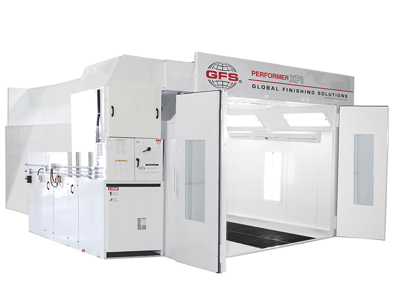 Performer XP1 FullyLoaded Paint Booth from Global Finishing Solutions