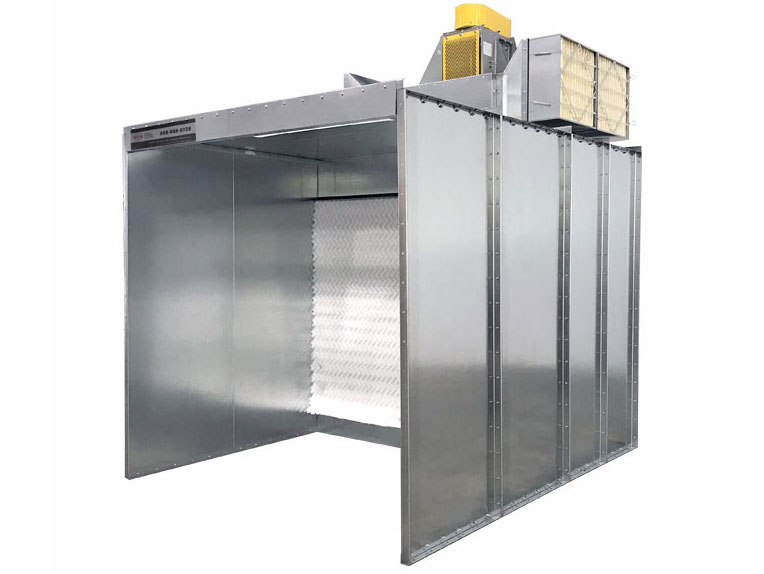 NonRecovery Powder Booth Global Finishing Solutions Spray Booth