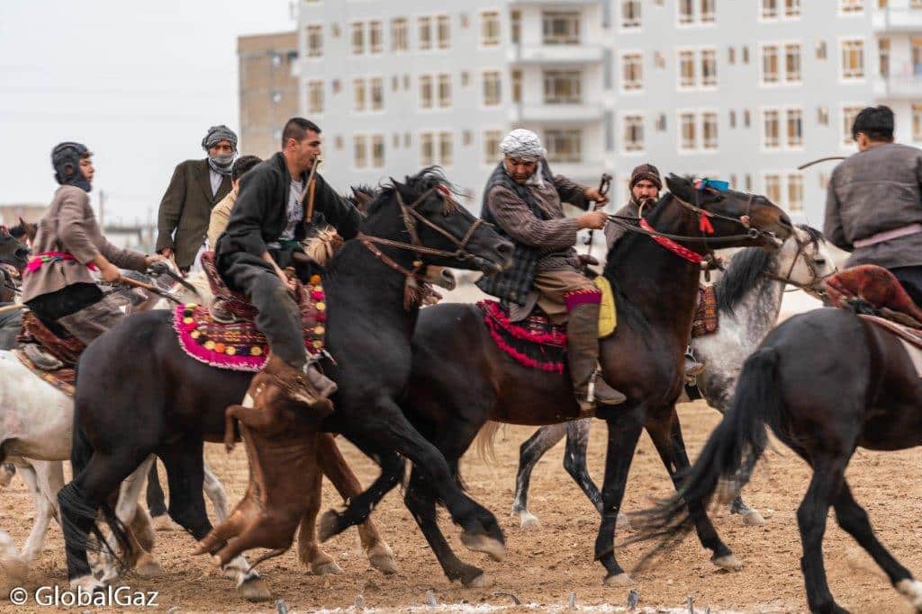 Watching Buzkashi In Afghanistan GlobalGaz
