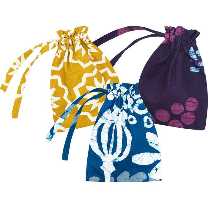 Fair Trade Reusable Gift BagLarge Assorted Organic