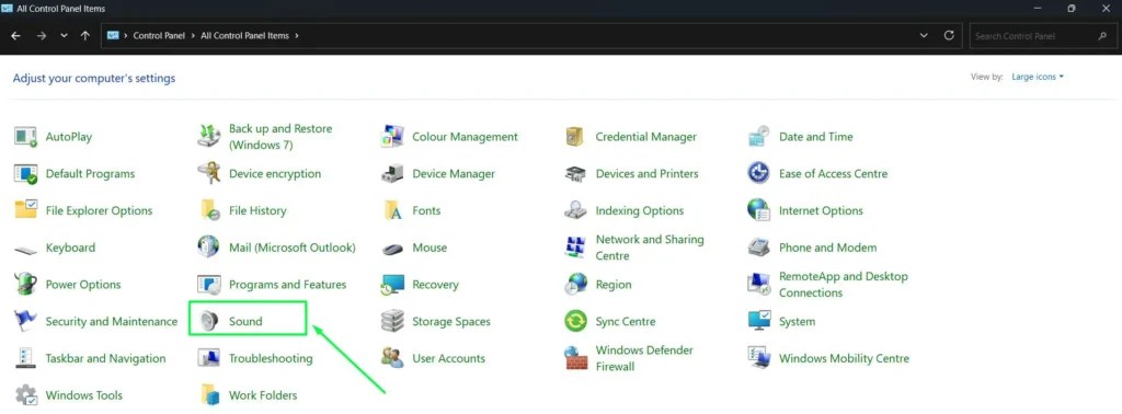 How to Access Sound Control Panel on Windows 10 and 11