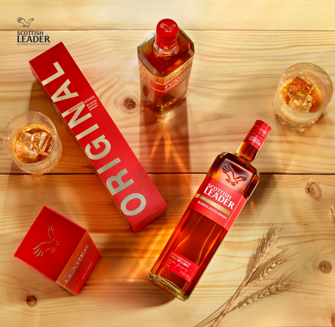 SCOTTISH LEADERAWARD WINNING BLENDED SCOTCH WHISKY NOW AVAILABLE IN