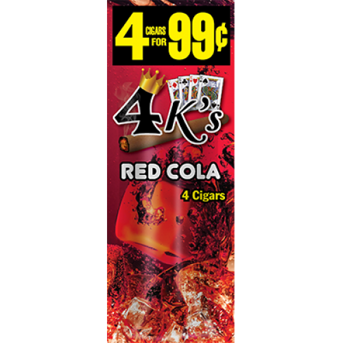 4 K’S cig RED Cola /154pk99c 992018 Global Wholesale Distributors LLC