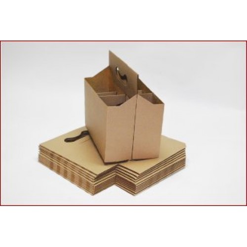 6PACK BOTTLE CARDBOARD / 150ct Global Wholesale Distributors LLC