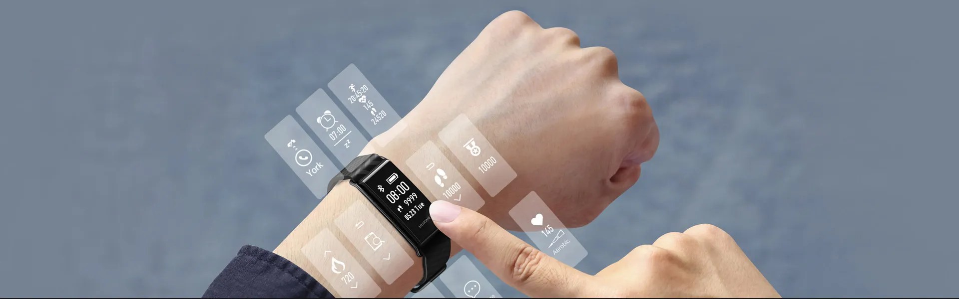 Huawei Color Band A2 Black Global Offers