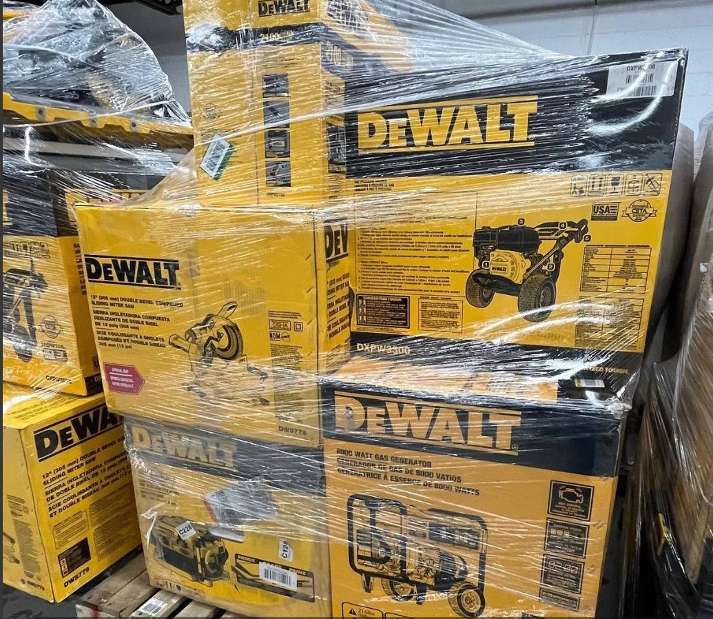 Buy DeWalt Tools Pallet GLOBAL PALLET SALES