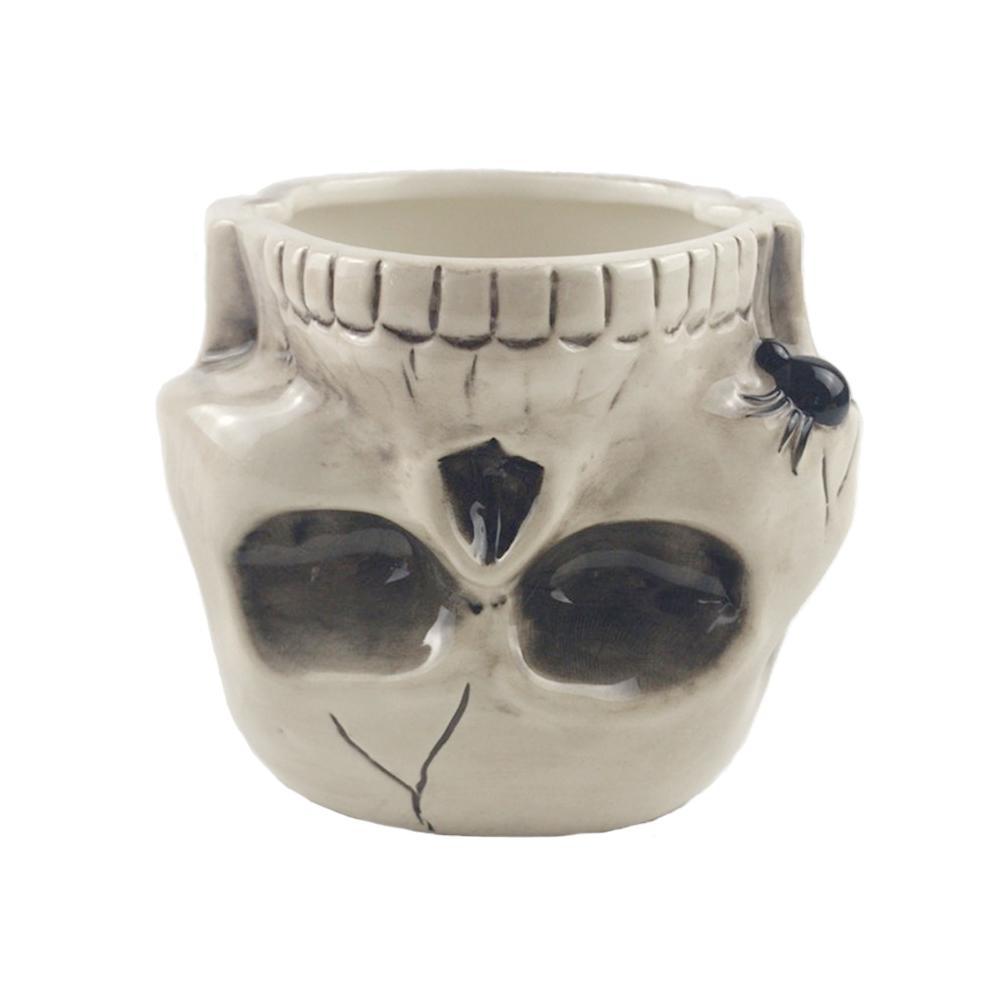 Ceramic Halloween Skull Candy Bowl Dongsheng