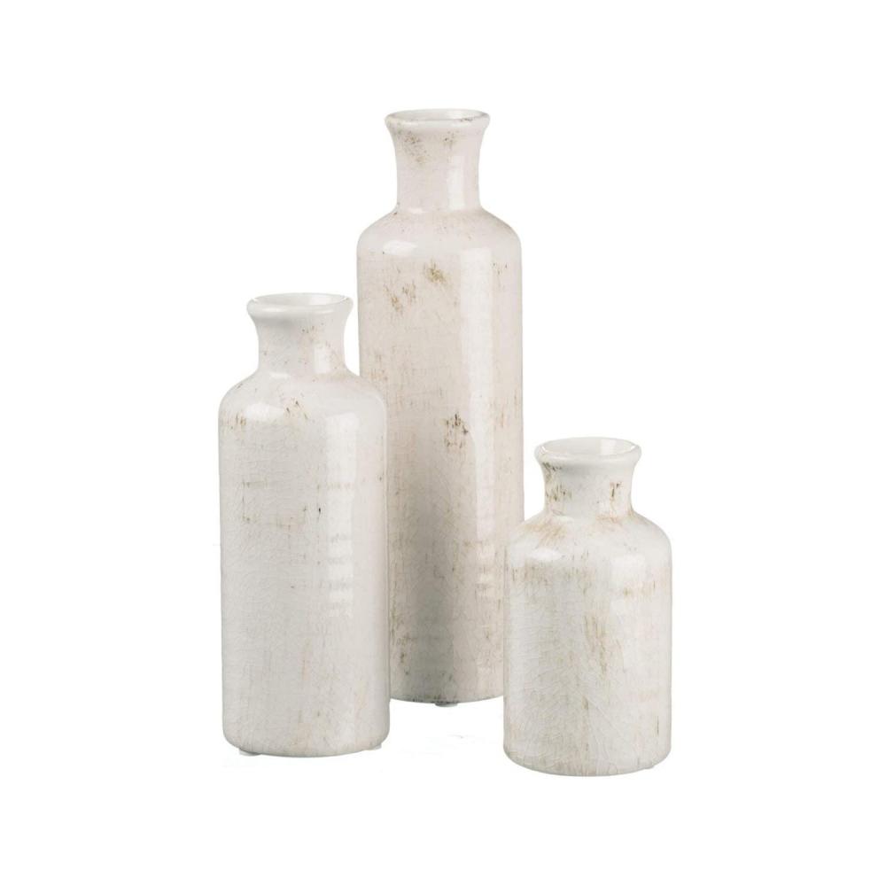 Crack Farmhouse Shabby Ceramic Rustic Vases Dongsheng