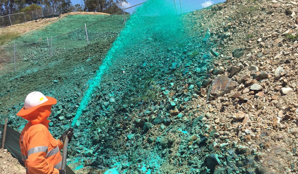 Ideal Slope Stabilization with GRT Enviro Soil Binder