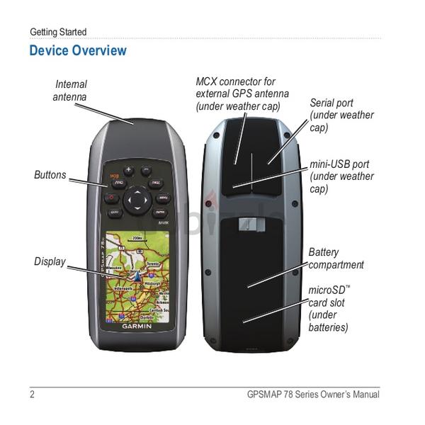 Garmin GPS MAP 78s Global Satelit Teknologi