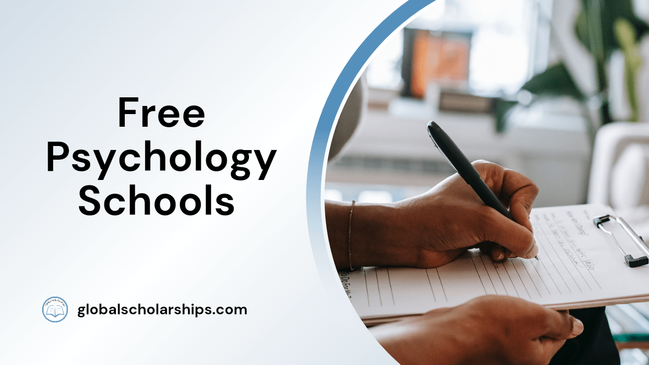 5 Free Psychology Schools with No Tuition Global Scholarships