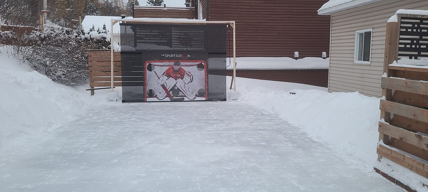 10 Ft. Remote Controlled SportScreen Global Synthetic Ice