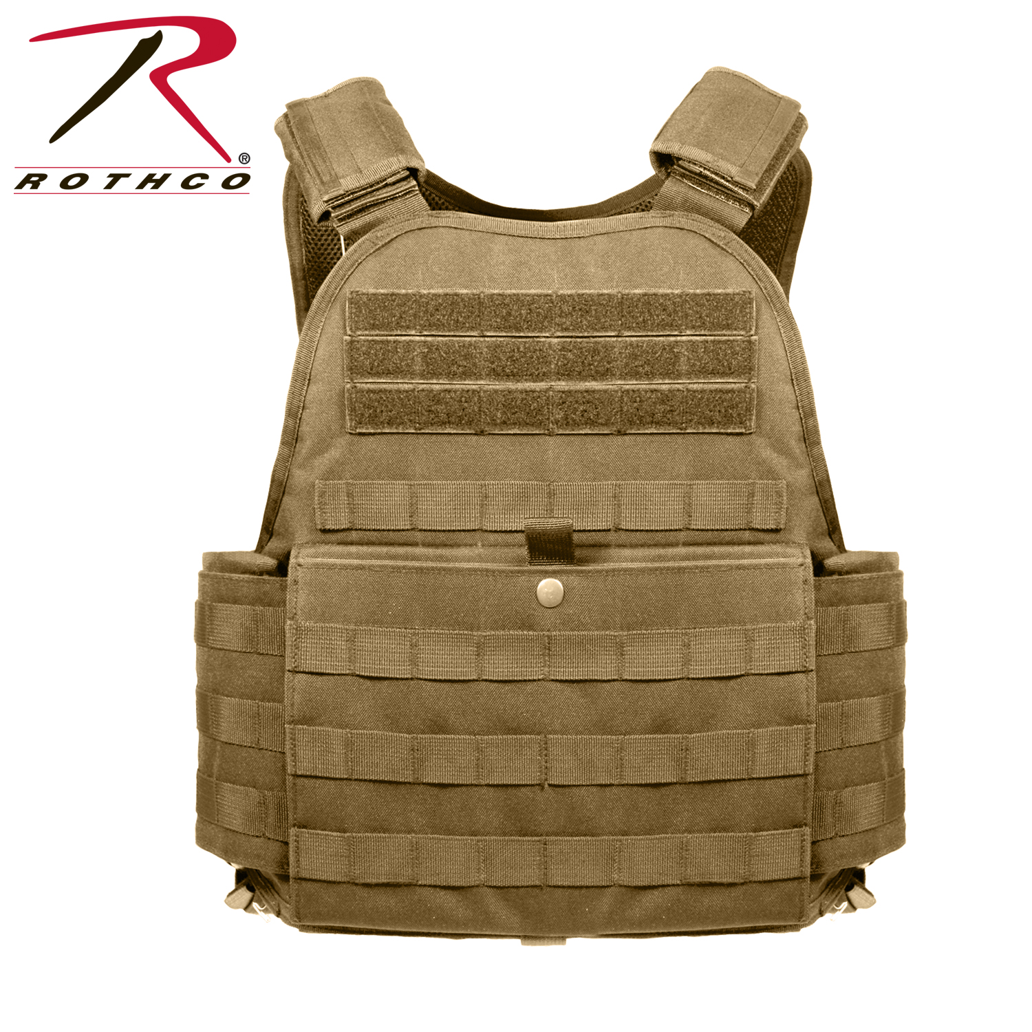 Coyote Brown Heavy Plate Carrier Standard Size GlobalTech PSE
