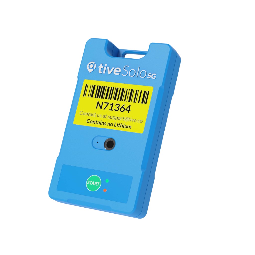 TIVE Solo 5G Non Lithium Battery GPS Tracking System