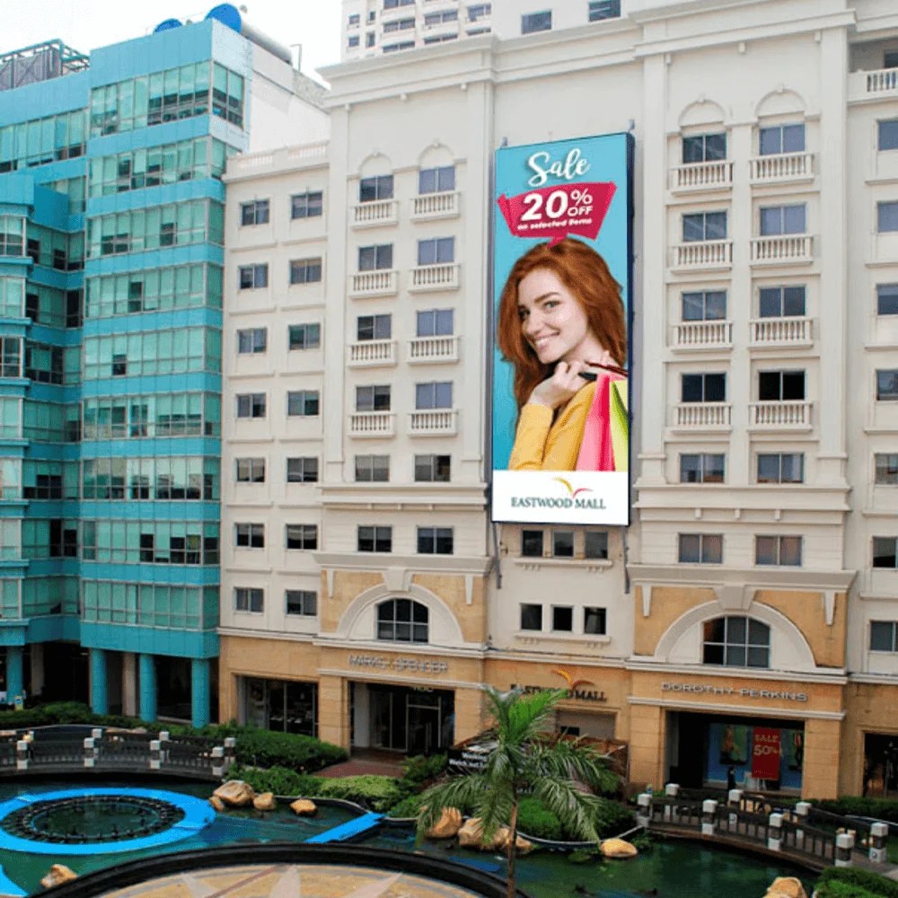 LED AD Placement EASTWOOD MALL LIBIS Globaltronics Inc.