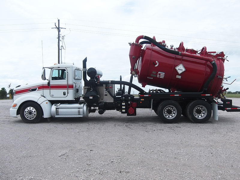 DOT Global Vacuum Systems Vacuum Truck Custom Fabrication