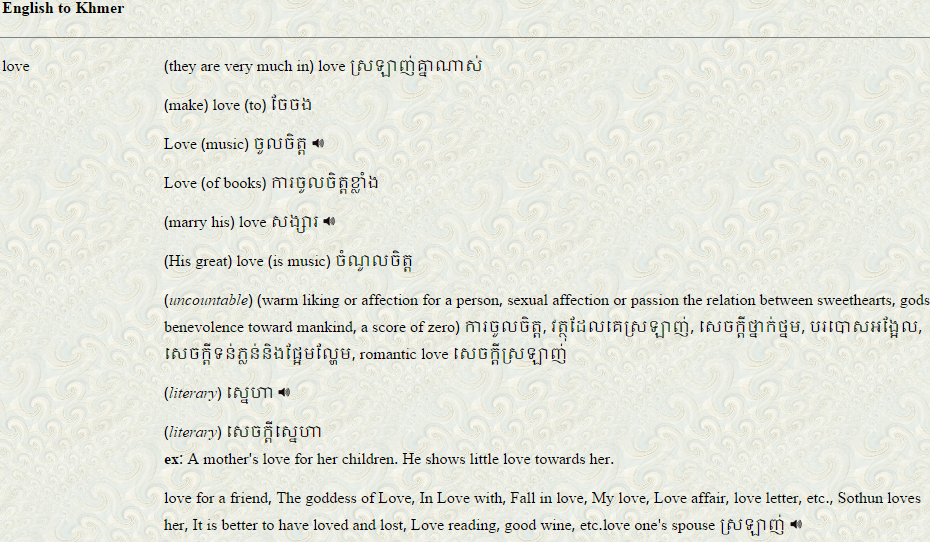 Wanna Learn the Khmer Language? Check Out this Audio Dictionary