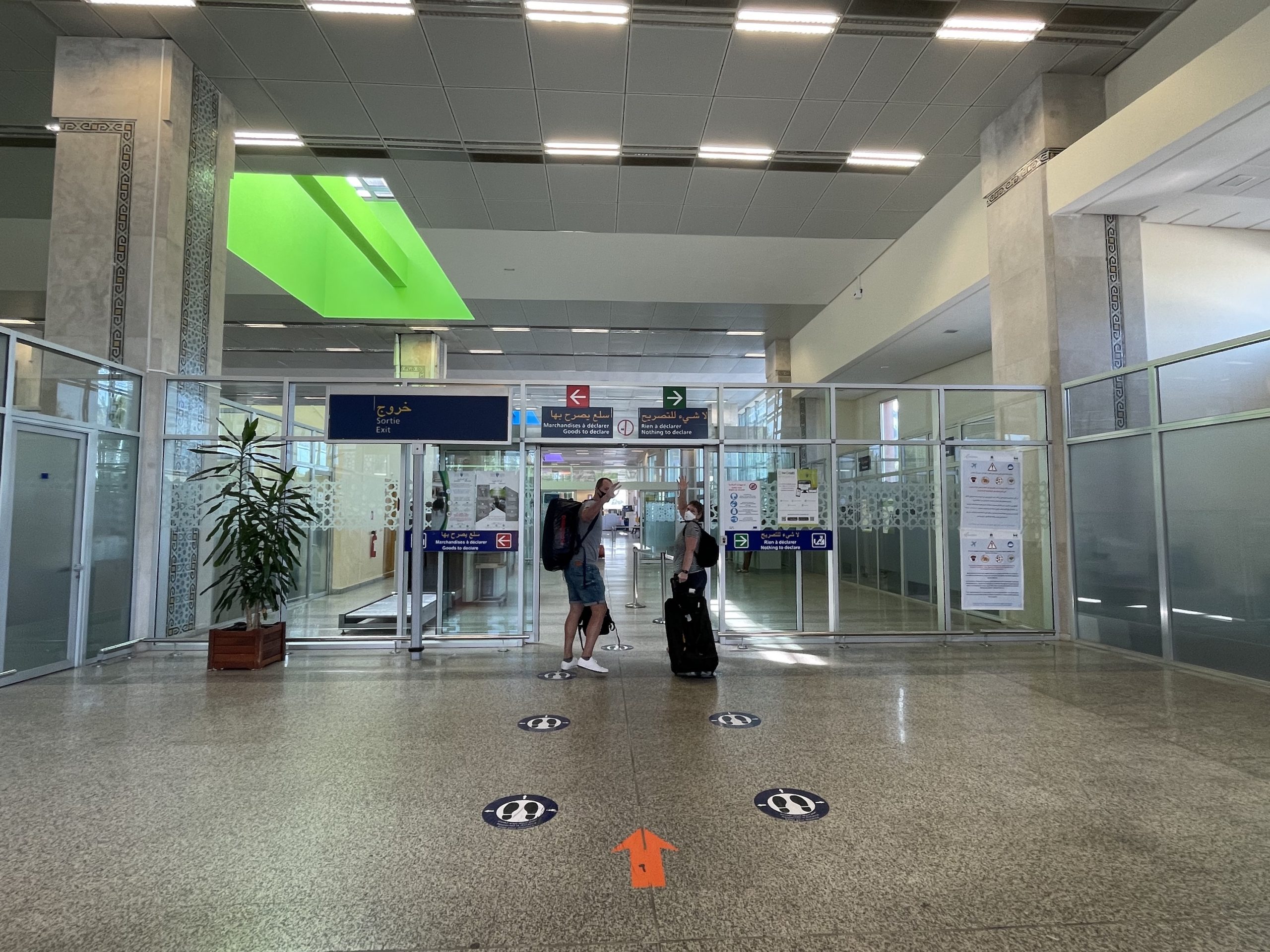 How to get from the Tangier Airport to the City Center Globe Drifters