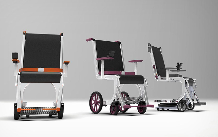 Airport wheelchair system for travelers with disabilities got Platinum